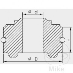 KAYABA shock absorber joint head 40/14 MM 773.11.67