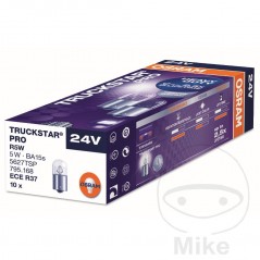 OSRAM halogen bulb 24V 5W BA15S 
TRUCKSTAR 159.00.20