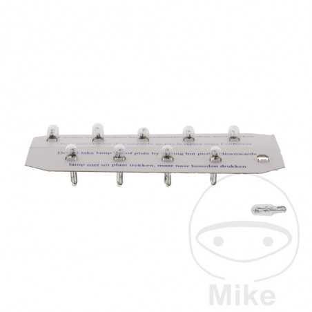 JMP Caja 10 lámparas bombilla 12V 1.2W W2X4.6 T5 NAOS 159.01.02