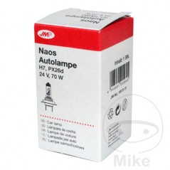 JMP Bombilla halógena 24V 70W H7 
NAOS 159.01.21