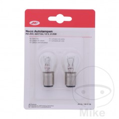 JMP Blister 2 lámparas bombilla 12V 21/5W BAY15D 
NAOS 159.01.26