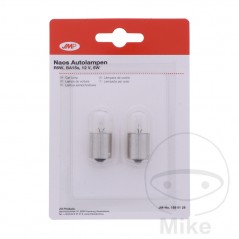 JMP Blister 2 bulb lamps 12V 5W BA15S 
R5W NAOS 159.01.28