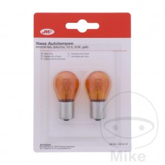 JMP Blister 2 lámparas bombilla 12V 21W BAU15S 
NAOS 159.01.37