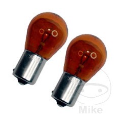 JMP Blister 2 lámparas bombilla 12V 21W BAU15S 
NAOS 159.01.37