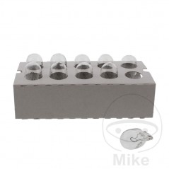 JMP Caja 10 lámparas bombilla 12V 16W W2.1X9.5 
NAOS 159.01.51