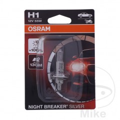 OSRAM Bombilla halógena H1 12V 55W 
 NIGHT BREAKER 159.01.89