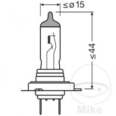 OSRAM Bombilla halógena H7 12V 55W 
NIGHT BREAKER 200 159.02.74