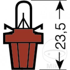 OSRAM Bombilla base plástica 24V 1.2W BX8.5D 2741MFX ORIGINAL 159.14.78