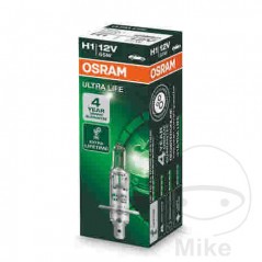 OSRAM Bombilla halógena H1 12V 55W 
ULTRA LIFE 159.16.01