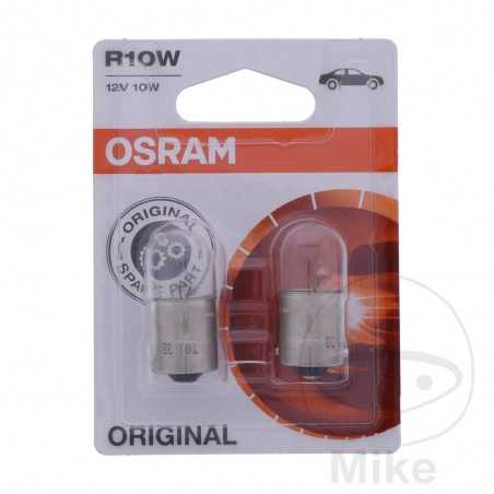 OSRAM Blister 2 lámparas bombilla 12V 5W BA15S ULTRA LIFE R5W 159.18.66