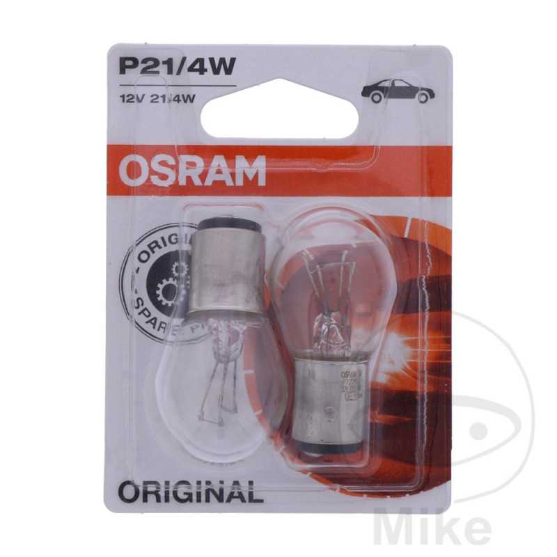 OSRAM Blister 2 bulb lamps 12V 21/4W BAZ15D 
P21/4W 159.76.08