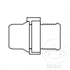 KUNZER Set of 4 radiator hose nozzles VDA NW25 467.22.18