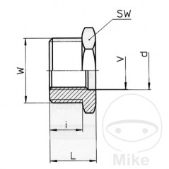 EWO reduction nozzle 1/2-3/8 656.07.67