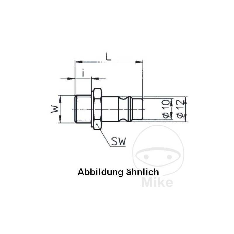 EWO Boquilla con rosca exterior galvanizada G 3/8 656.53.03