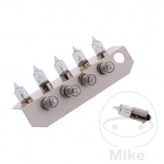 JMP Box of 10 bulb lamps 12V 6W BAX9S 705.01.83