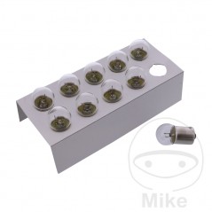 JMP Caja 10 lámparas bombilla 6V 5W 
BA15S 705.01.90