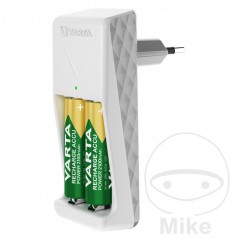 VARTA Cargador con 2 pilas recargables EASY MINI AA 2100 MAH 156.01.40