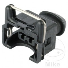2-pole flat plug female housing 158.01.24
