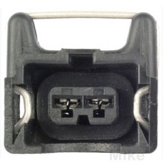 2-pole flat plug female housing 158.01.24