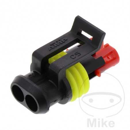 JMP 2-pole electrical connector housing 158.02.96