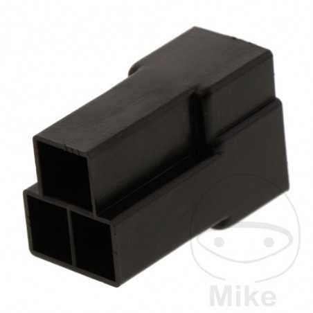 JMP Carcasa de conector plano 3 polos 158.03.58