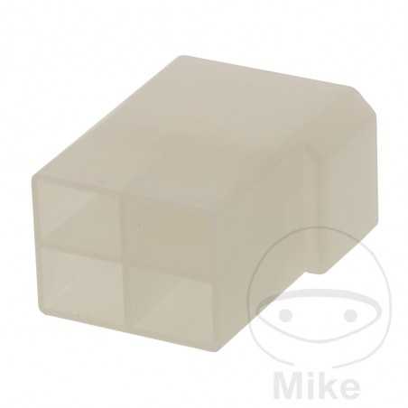 JMP Carcasa de conector plano 4 polos 158.03.60