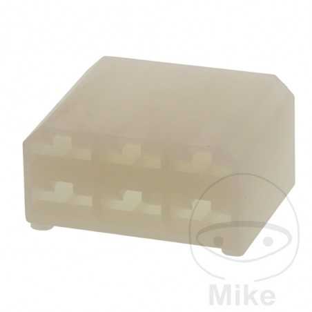 JMP Carcasa hembra de enchufe plano 6 polos 158.03.63