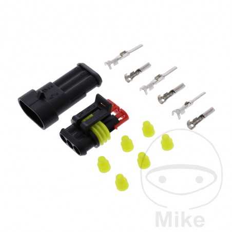 JMP Kit carcasa conector enchufe 3 polos TYCO AMP 158.06.94