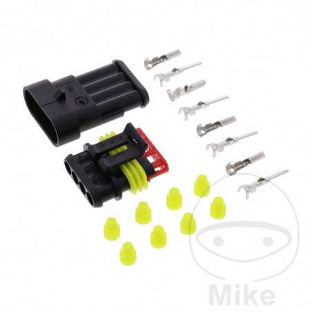 JMP Kit carcasa conector enchufe 4 polos TYCO AMP 158.06.95