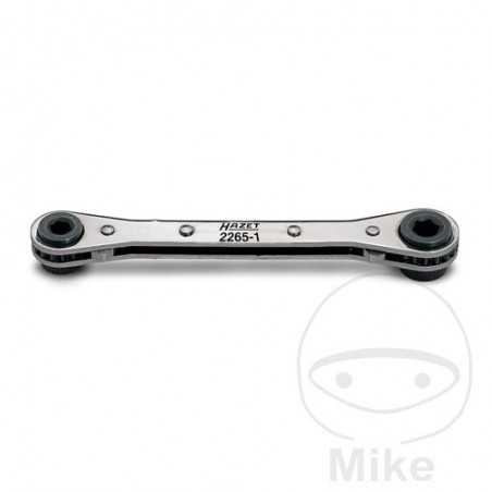 HAZET Llave de carraca para punta hexágonal 1/2 5/16 607.26.23