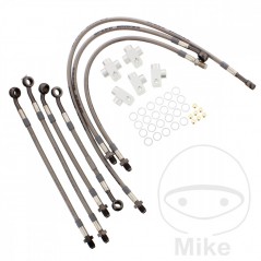 Kit 7 metal front brake lines 757.01.13