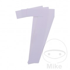 BLACKBIRD RACING 3 pack stickers number 7 for motorcycle 13X7 CM 711.24.49