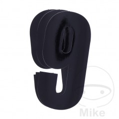 BLACKBIRD RACING 3 pack stickers number 9 for motorcycle 13X7 CM 711.24.73