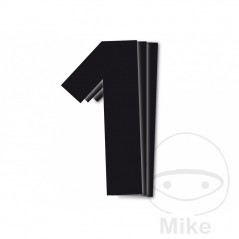 BLACKBIRD RACING Pack 3 pegatinas número 1 para moto 16X7.5 CM 711.24.76