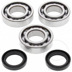 ALL BALLS Set of crankshaft bearings with seals 756.24.43