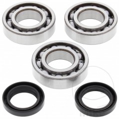 ALL BALLS Set of crankshaft bearings with seals 756.24.44
