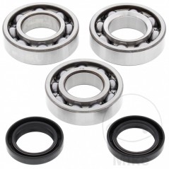 ALL BALLS Set of crankshaft bearings with seals 756.24.48
