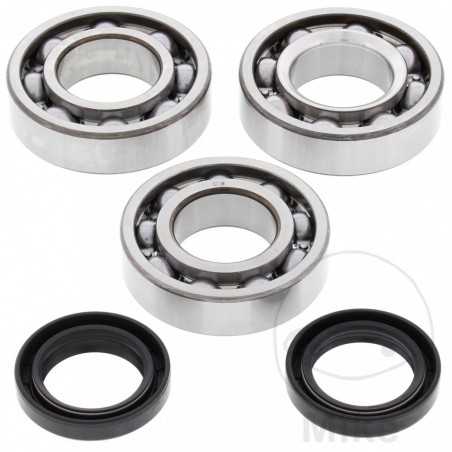 ALL BALLS Set of crankshaft bearings with seals 756.24.48
