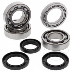 ALL BALLS Set of crankshaft bearings with seals 756.24.51