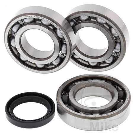 ALL BALLS Set of crankshaft bearings with seals 756.24.52