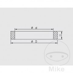 KAYABA Fork seals set 48 X 58 8.5 735.01.47