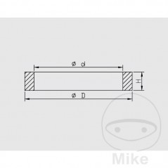 KAYABA Fork seals set 36 X 48.5 8 735.01.49