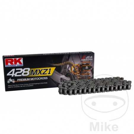 RK Open motorcycle chain with clip hitch without retainer 428MXZ1/140 7250862