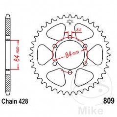 JT SPROCKETS Corona plato transmisión 50T P-428 Ø064 MM Ø084 727.00.64