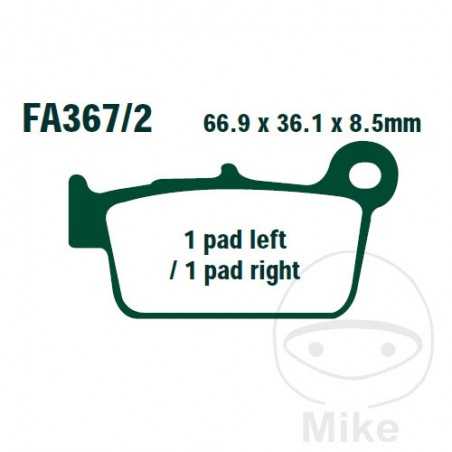 EBC Pastillas de freno sinterizadas para moto R 732.00.05