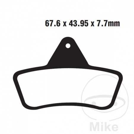 EBC Pastillas de freno sinterizadas para moto R 737.00.96