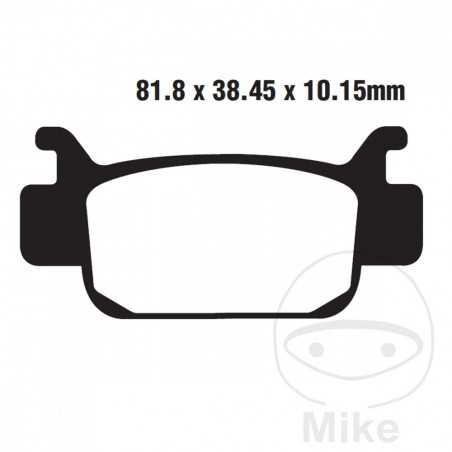 EBC Pastillas de freno sinterizadas para moto R 737.00.97