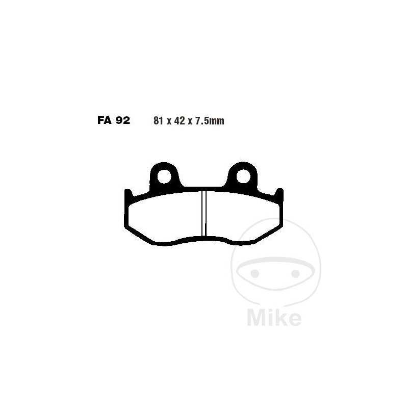 EBC Sintered motorcycle brake pads R 737.70.05