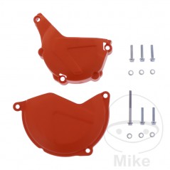 POLISPORT Ignition and clutch cover protector kit 716.25.57VAR