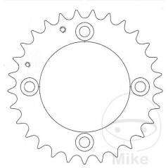 ESJOT Transmission plate crown 29ZT P-520 Ø90 MM Ø110 727.04.95